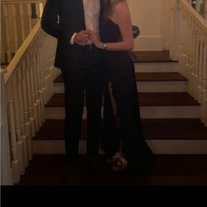 Lucy in the Sky Navy Strapless Dress